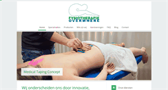 Desktop Screenshot of fysiotherapieoverwhere.nl